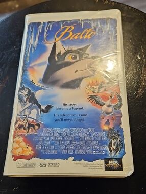 Balto VHS Movie Cassette Tape - Used